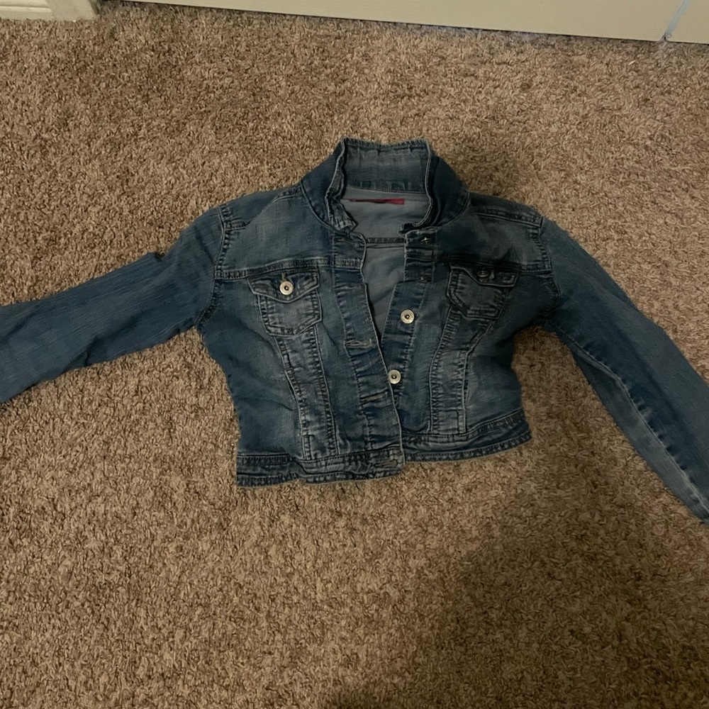 kids XL jean jacket